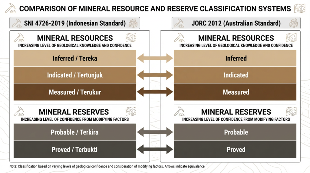 Mineral Classification Hierarchy Diagram