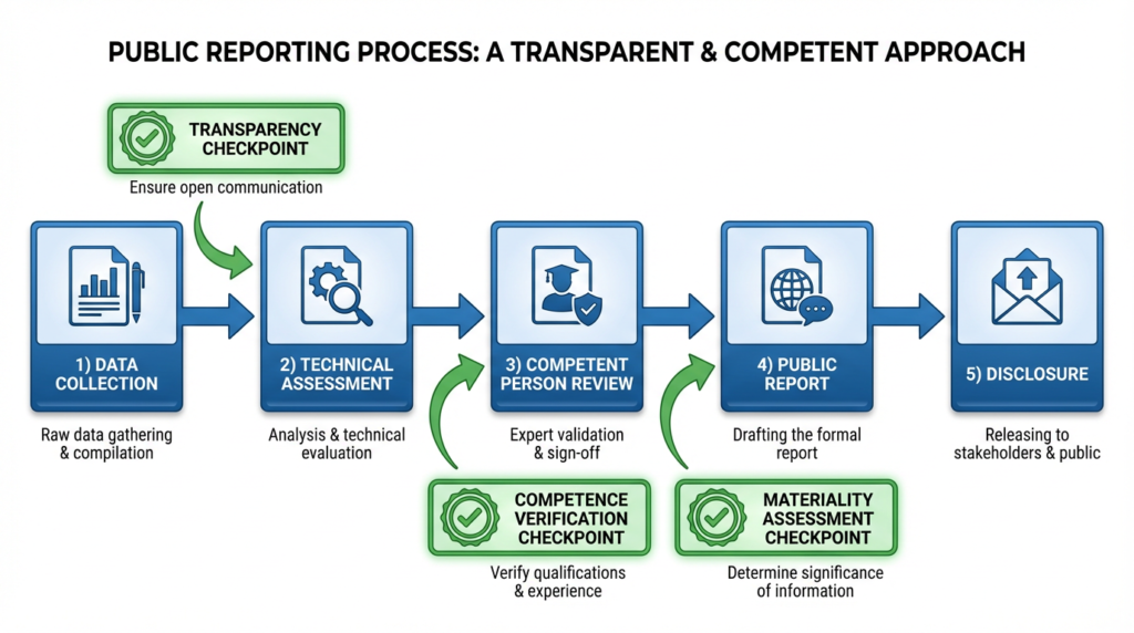 Public Reporting Process Flowchart